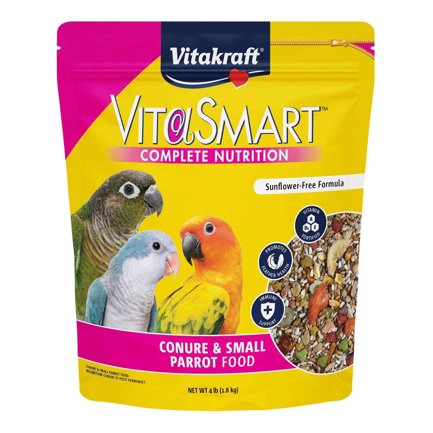 Vitakraft Vita Smart Gourmet Conure Food Vitamin-Fortified - Pet Supplies online store
