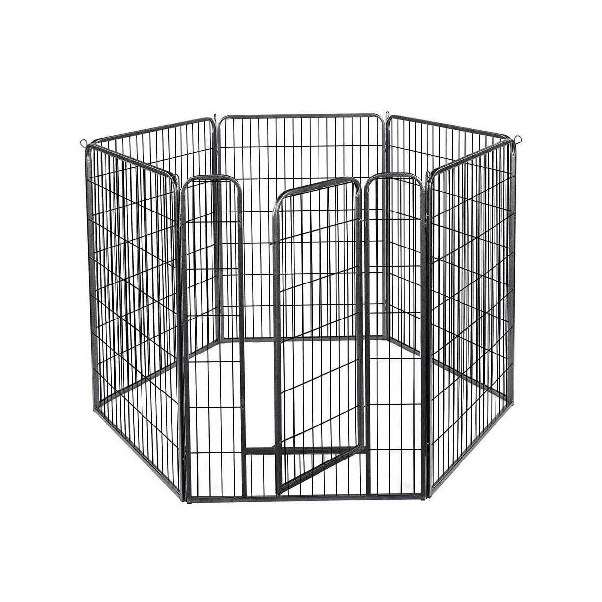 Yescom Pet Playpen Extra Large Dog Exercise Fence Panel Crate - Pet Supplies online store
