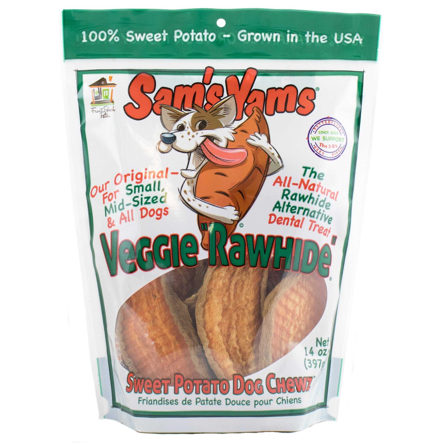 Sam's Yams Sweet Potato Dog Treats - Pet Supplies online store