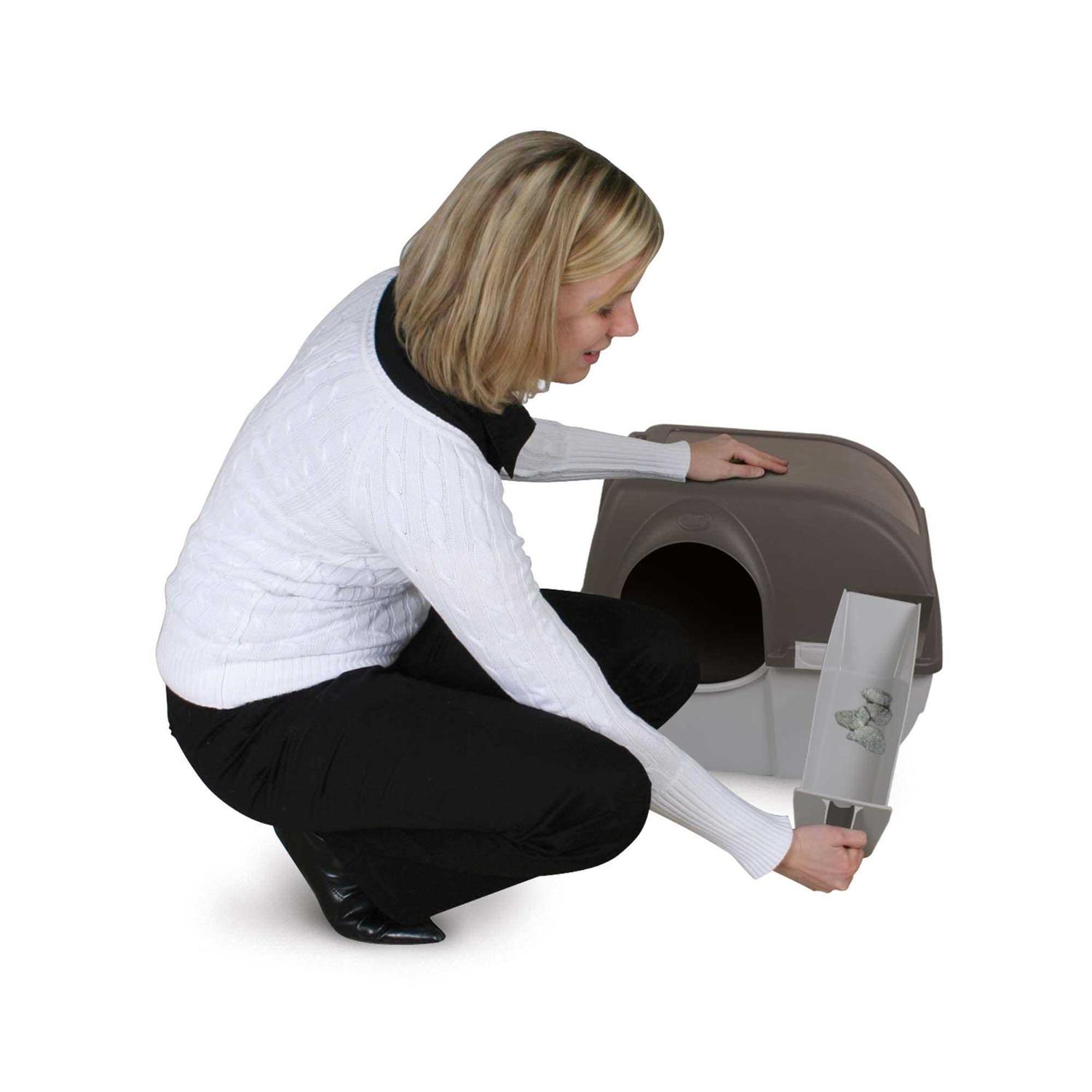 Omega Paw Roll N Clean Self Cleaning Litter Box - Pet Supplies online store