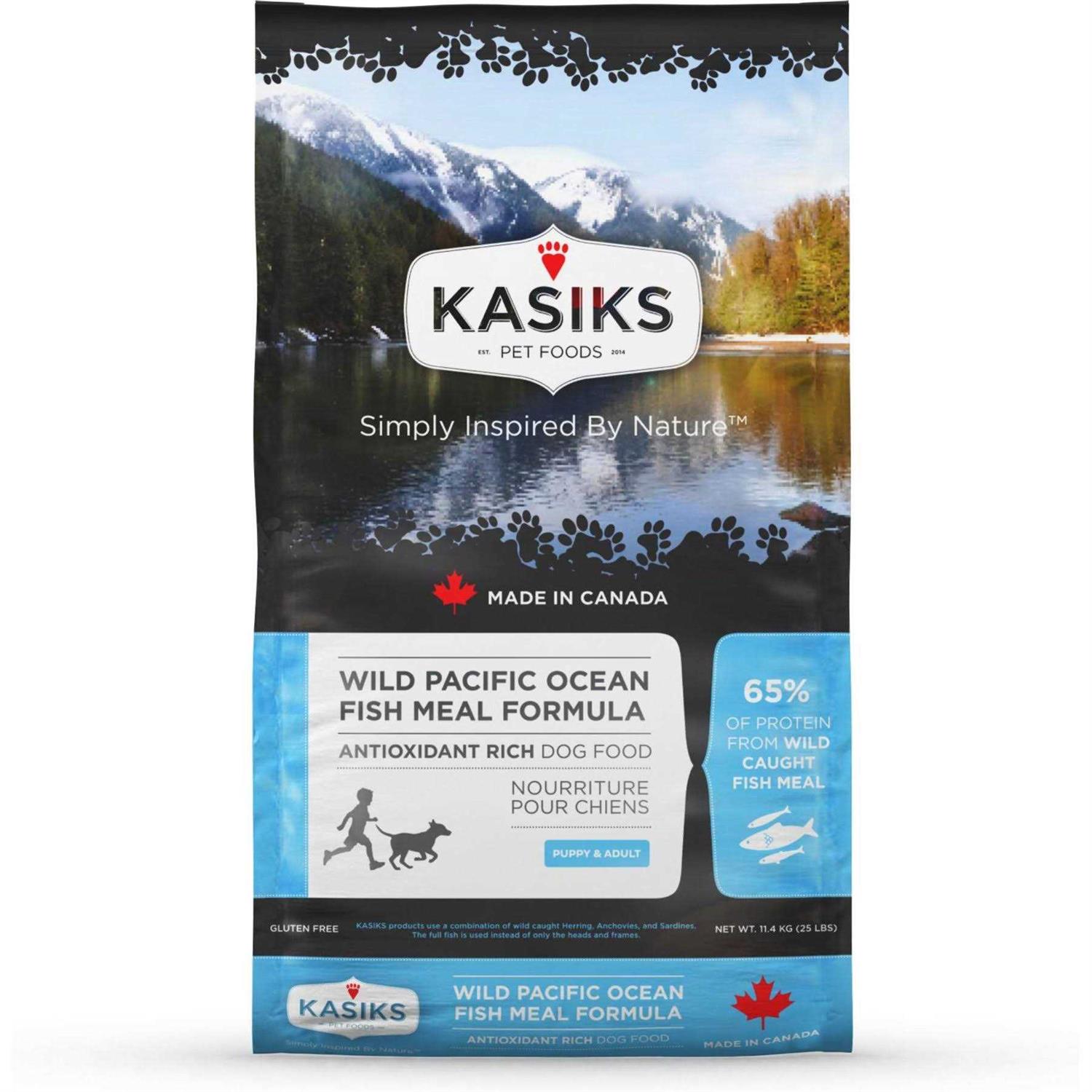 Kasiks Wild Pacific Ocean Fish Meal Formula Grain-Free Dry Dog Food - Pet Supplies online store