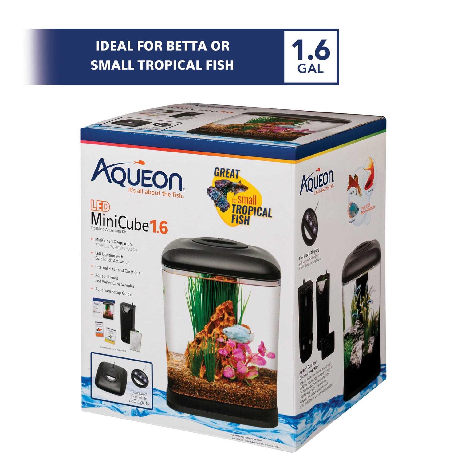 Aqueon LED Mini Cube Aquarium Kit - Pet Supplies online store