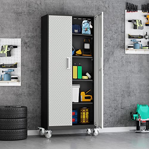 Metal Storage Cabinets Locker for Home Office, 72