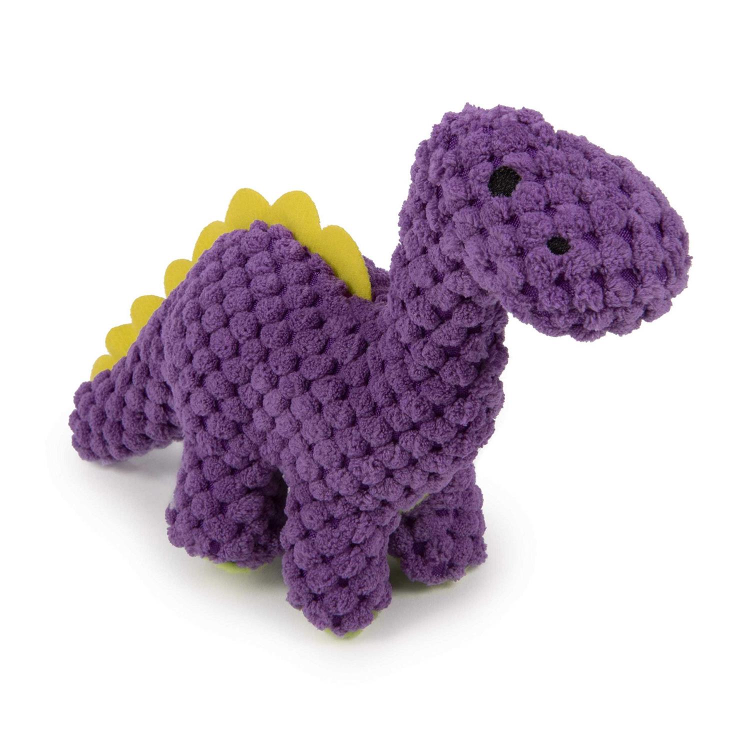 goDog Checkers Just For Me Dinos Bruto Squeaky Plush Dog Toy - Pet Supplies online store
