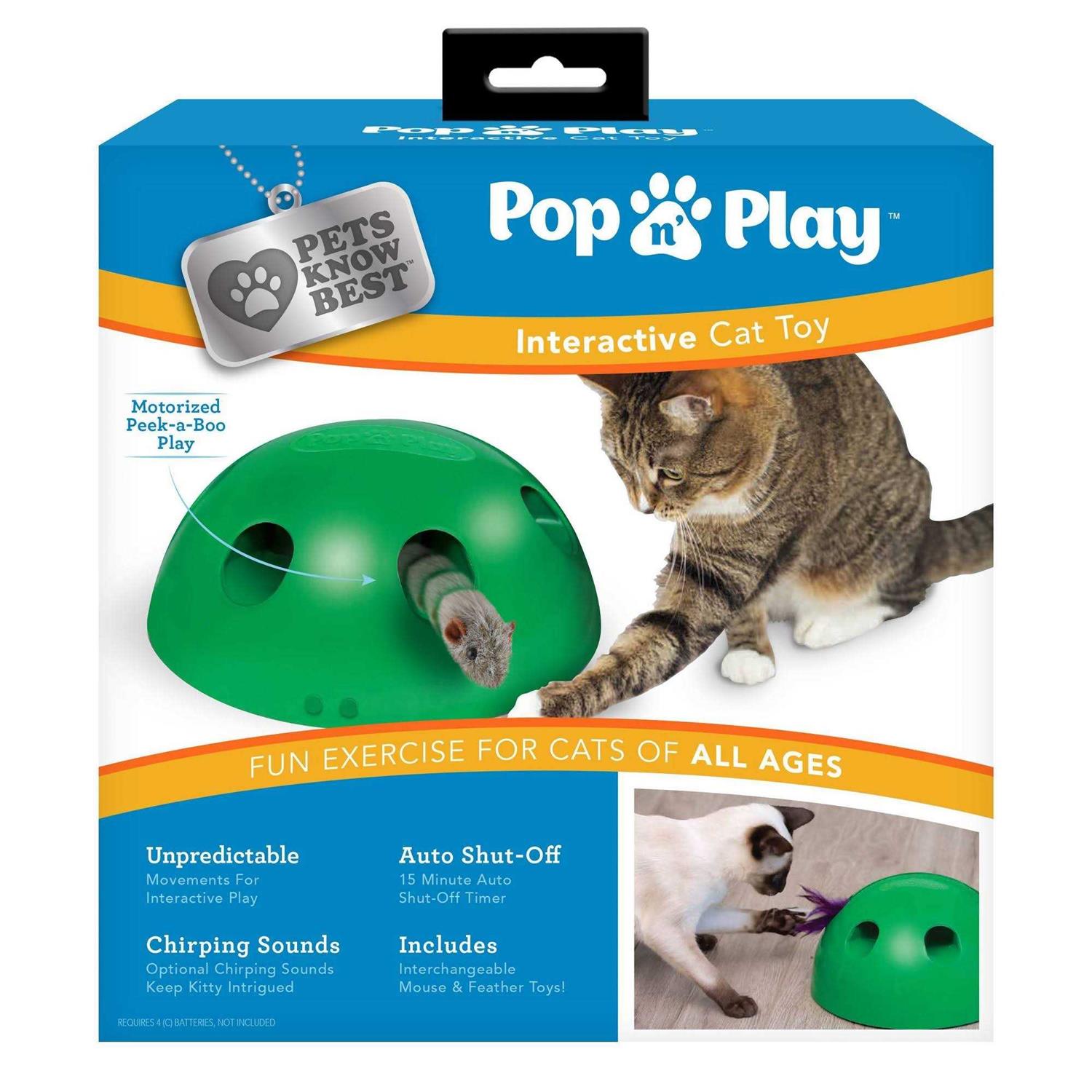 Pets Know Best Pop N Play Cat Toy - Pet Supplies online store