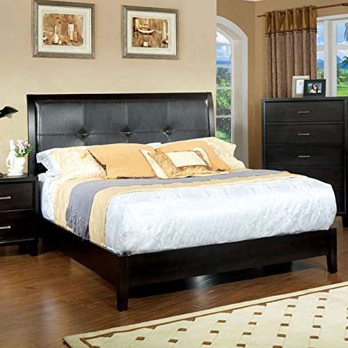 24/7 Shop at Home IDF-7088EK-6PC 6-Piece Bedroom Set, King, Espresso