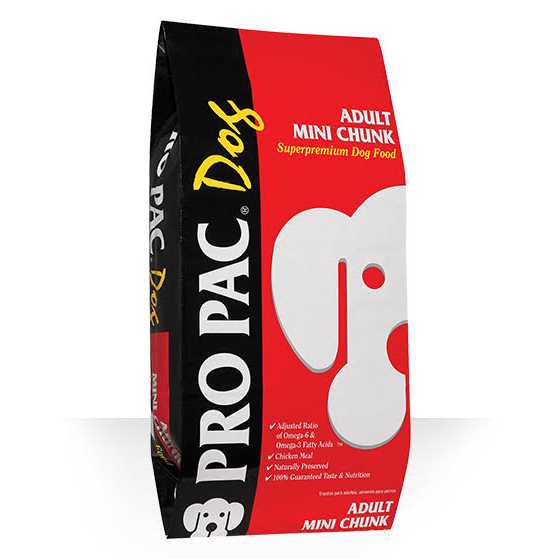 Pro Pac Adult Mini Chunk Dog Food - Pet Supplies online store