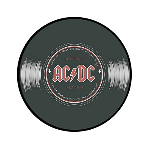 Heavy Duty Non Slip Doormat for Front Door Entance Front Welcome Mats for Home Entrance Record Funny Print Door Mats for Indoor Outdoor, Garden, Bathroom Deals Today 2024 24x24IN