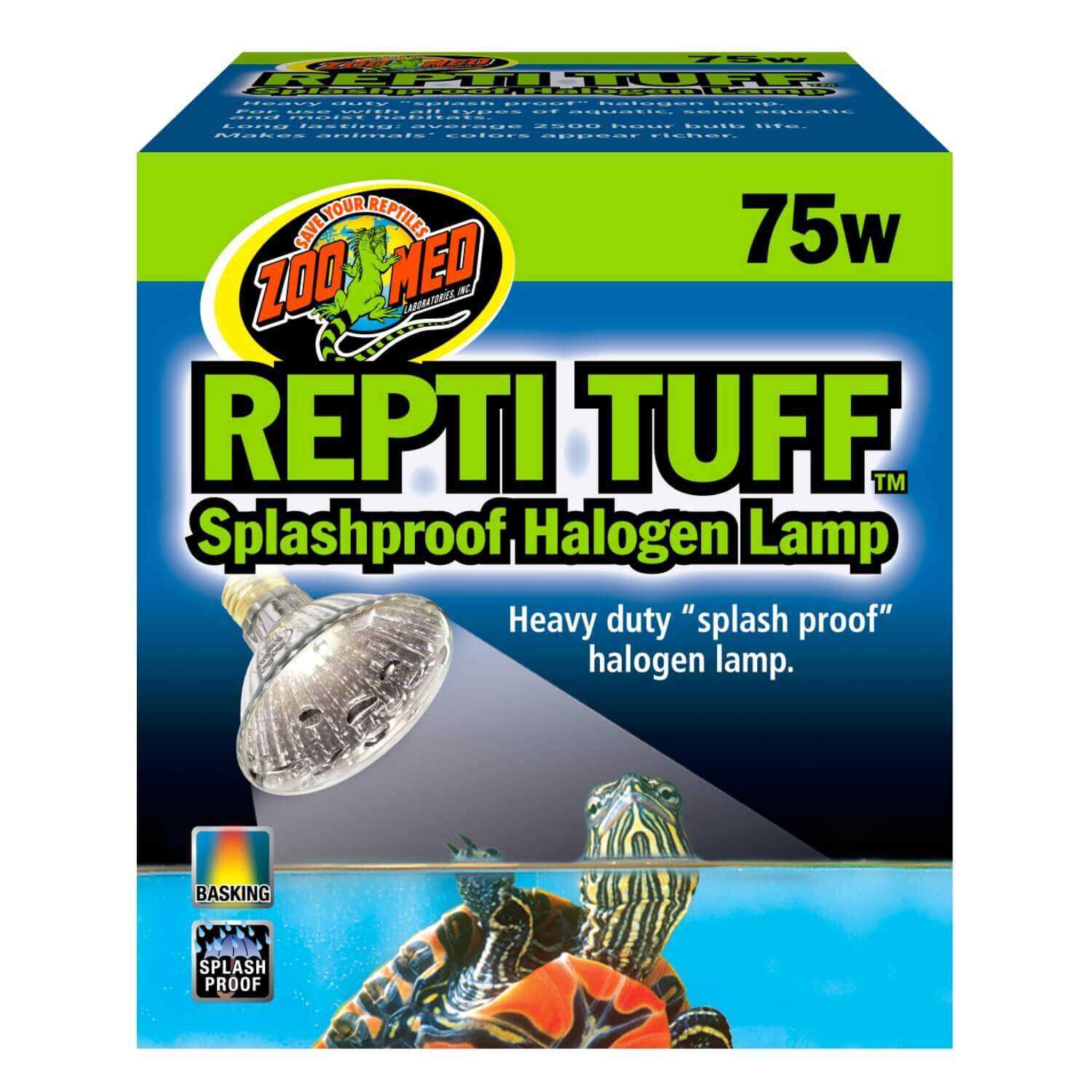 Zoo Med Repti Tuff Splashproof Halogen Lamp - Pet Supplies online store