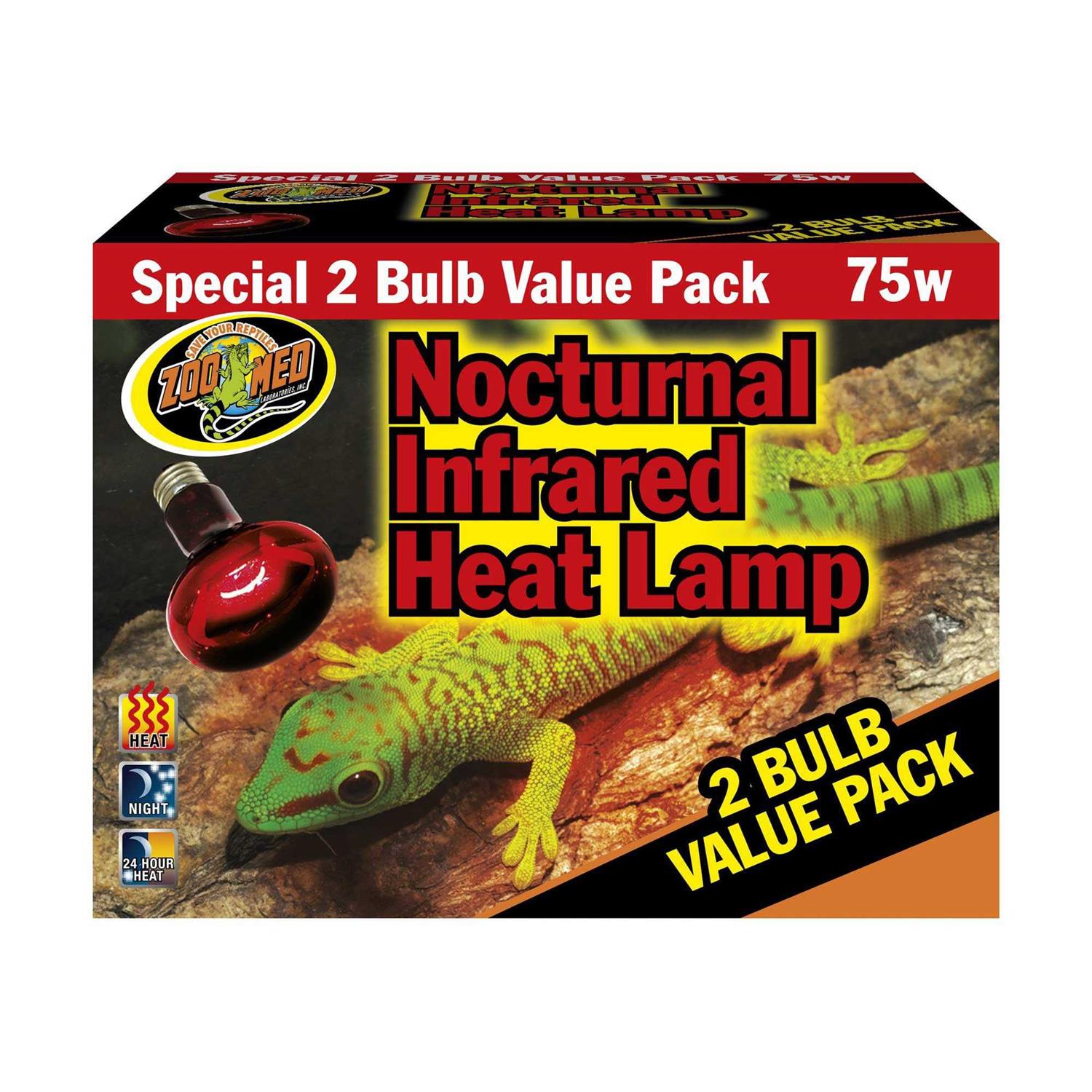 Zoo Med Nocturnal Infrared Heat Lamp - Pet Supplies online store