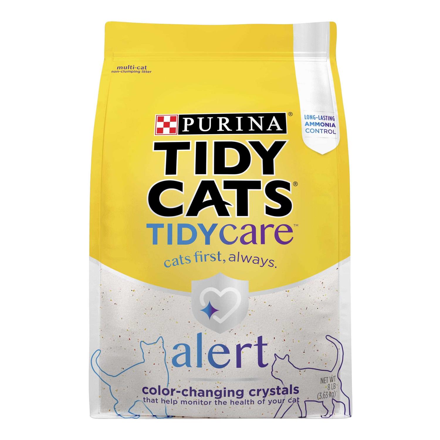Purina Tidy Cats Tidy Care Alert Crystal Cat Litter - Pet Supplies online store