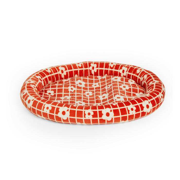 EveryYay Retro Joy Oval Cat Mat 17 L X 14 W X 2 H - Pet Supplies online store