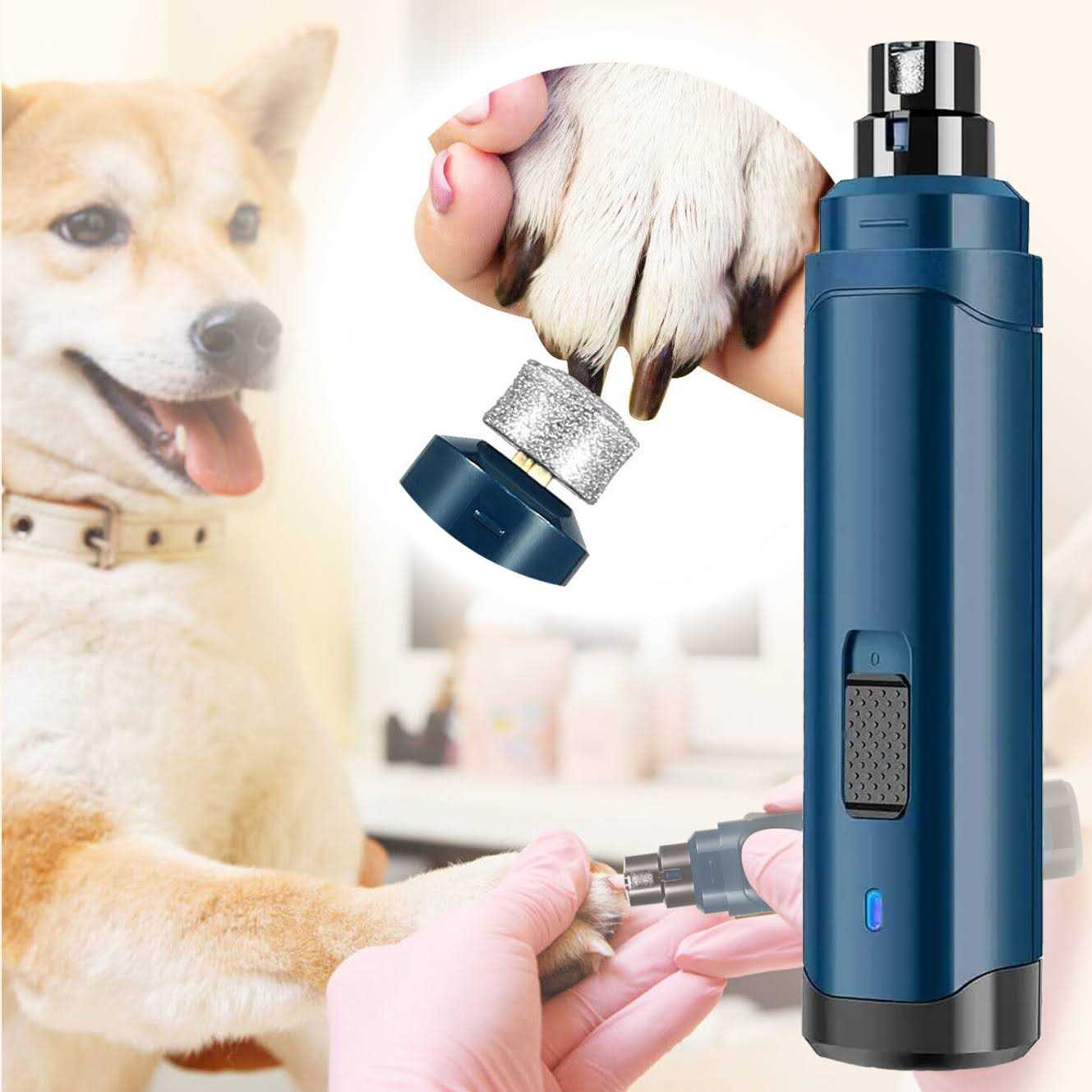 Ultra Quiet Dog Nail Grinder That Doesn't Scare Your Pet - Pet Supplies online store