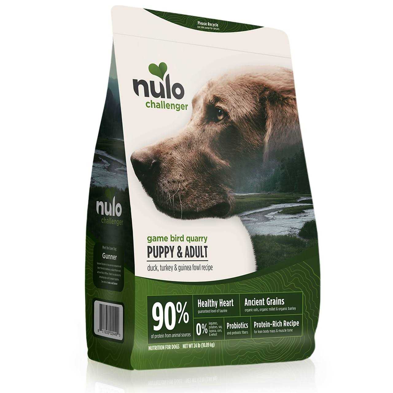 Nulo Challenger Game Bird Quarry Duck Turkey & Guinea Fowl Dry Dog Food - Pet Supplies online store