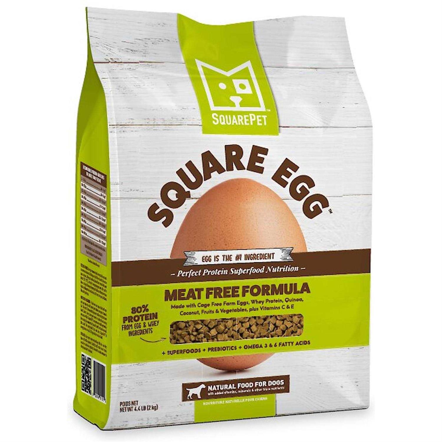 SquarePet Square Egg Meat Free Dry Dog Food - Pet Supplies online store