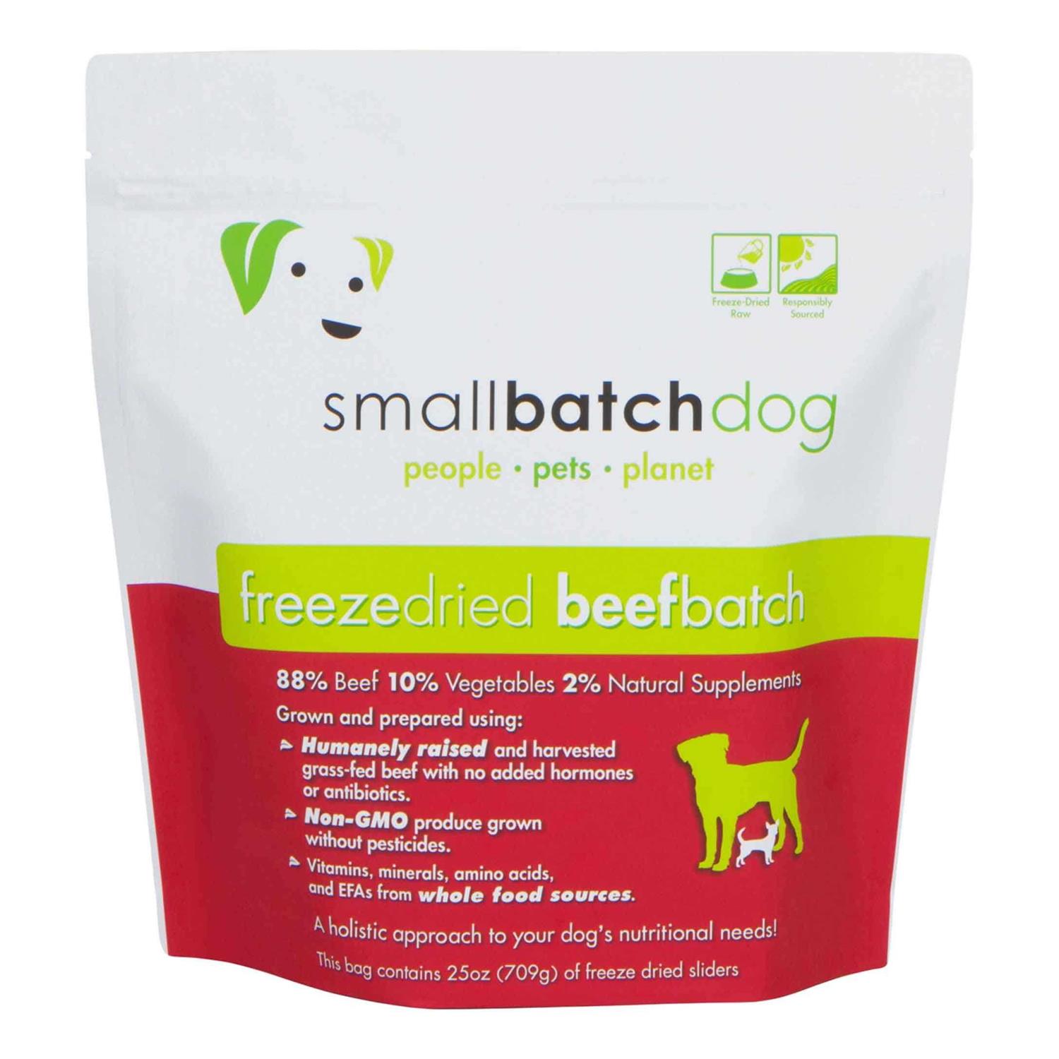 Smallbatch Beef Freeze Dried Sliders - Pet Supplies online store