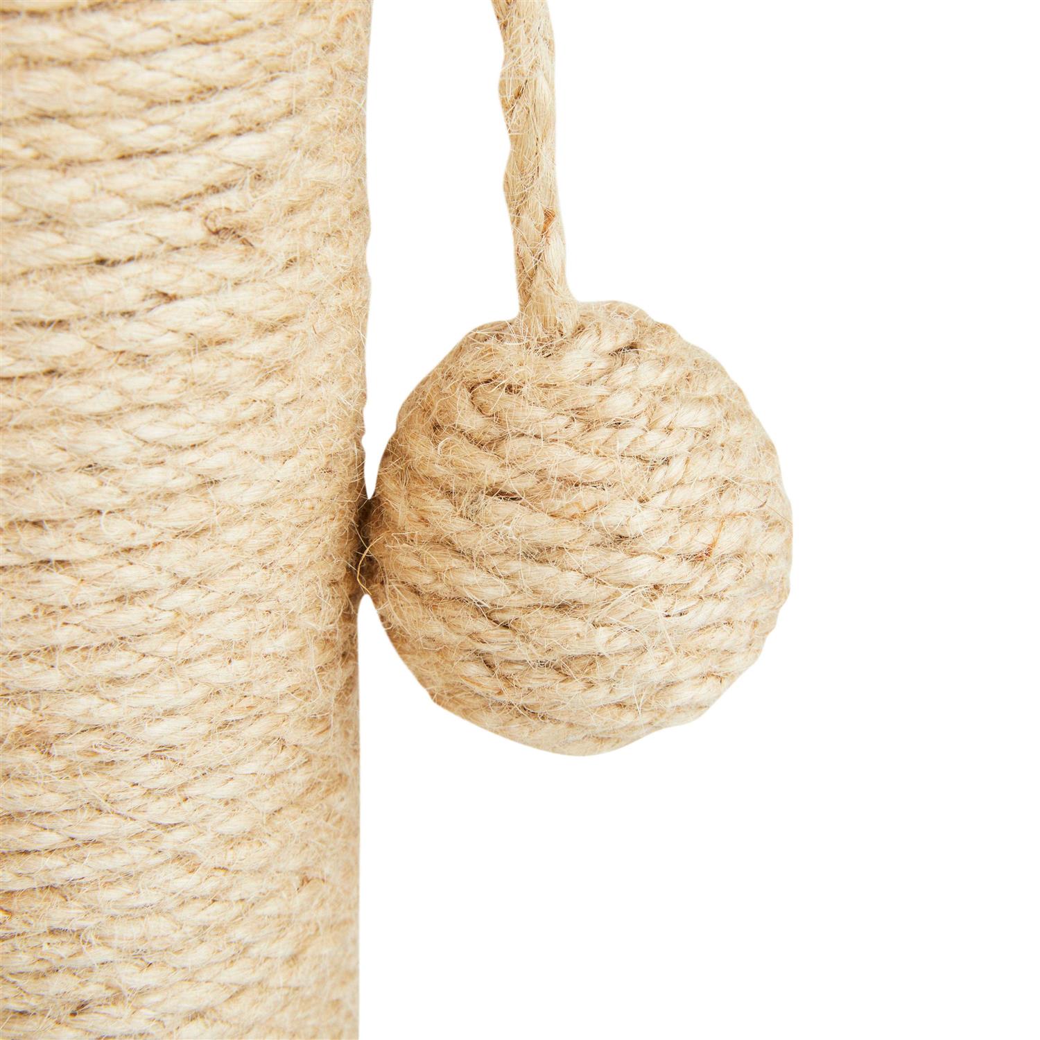 EveryYay Dual Texture Cat Scratch Post 16 L X 16 W X 24.5 H - Pet Supplies online store