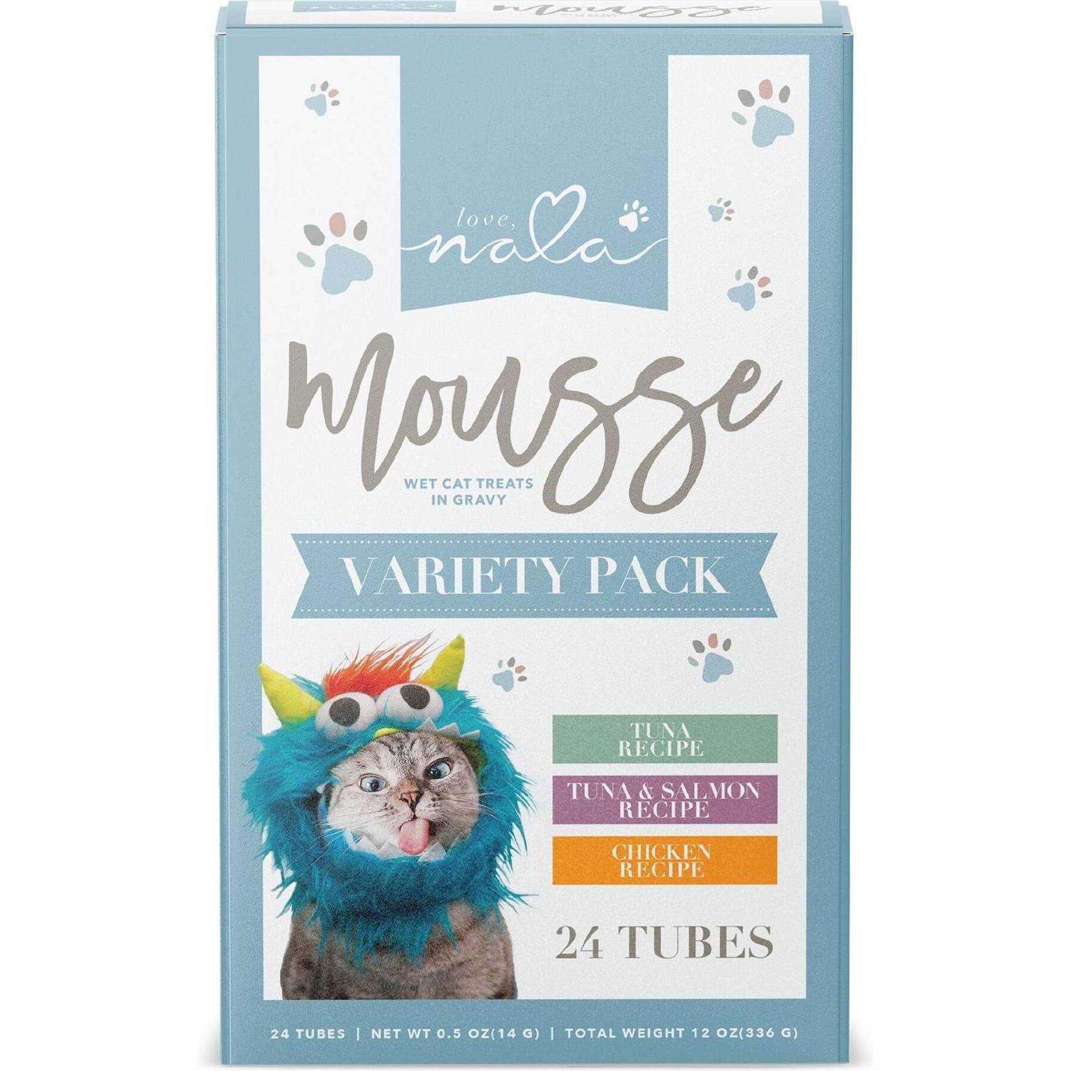 Love Nala Variety Pack Mousse Cat Treats - Pet Supplies online store