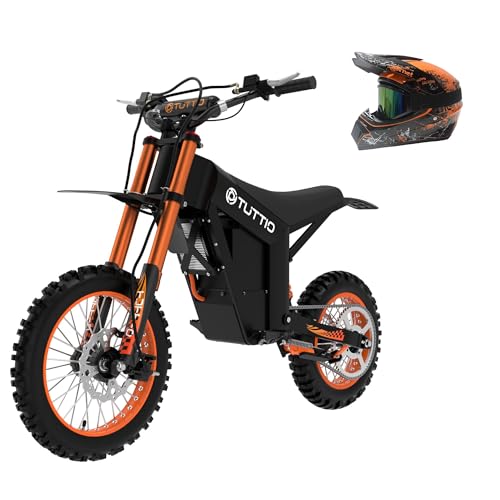 Soleil01 Electric Dirt Bike for Adult and Teen 48V 21AH E Bicycle 14