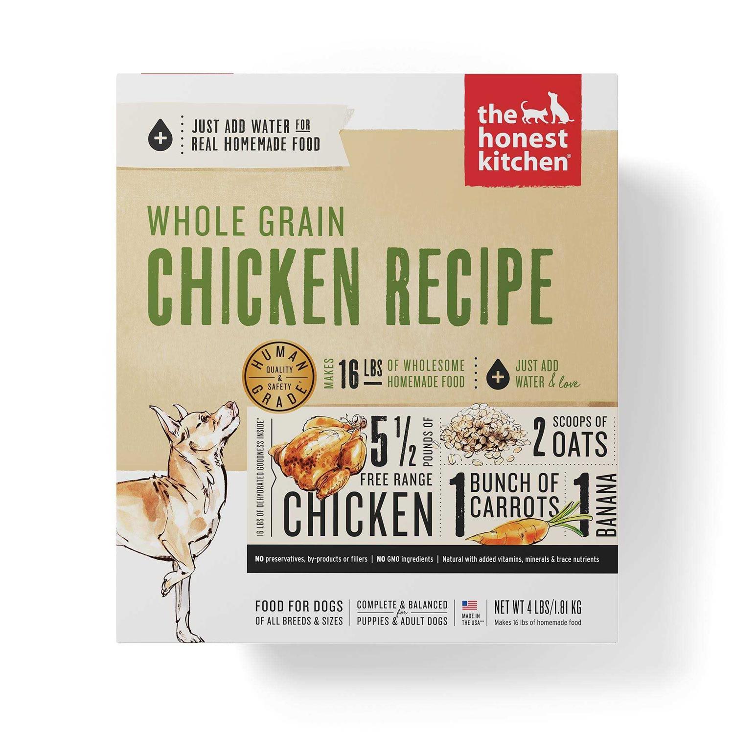The Honest Kitchen Dehydrated Whole Grain Chicken Dog Food - Pet Supplies online store