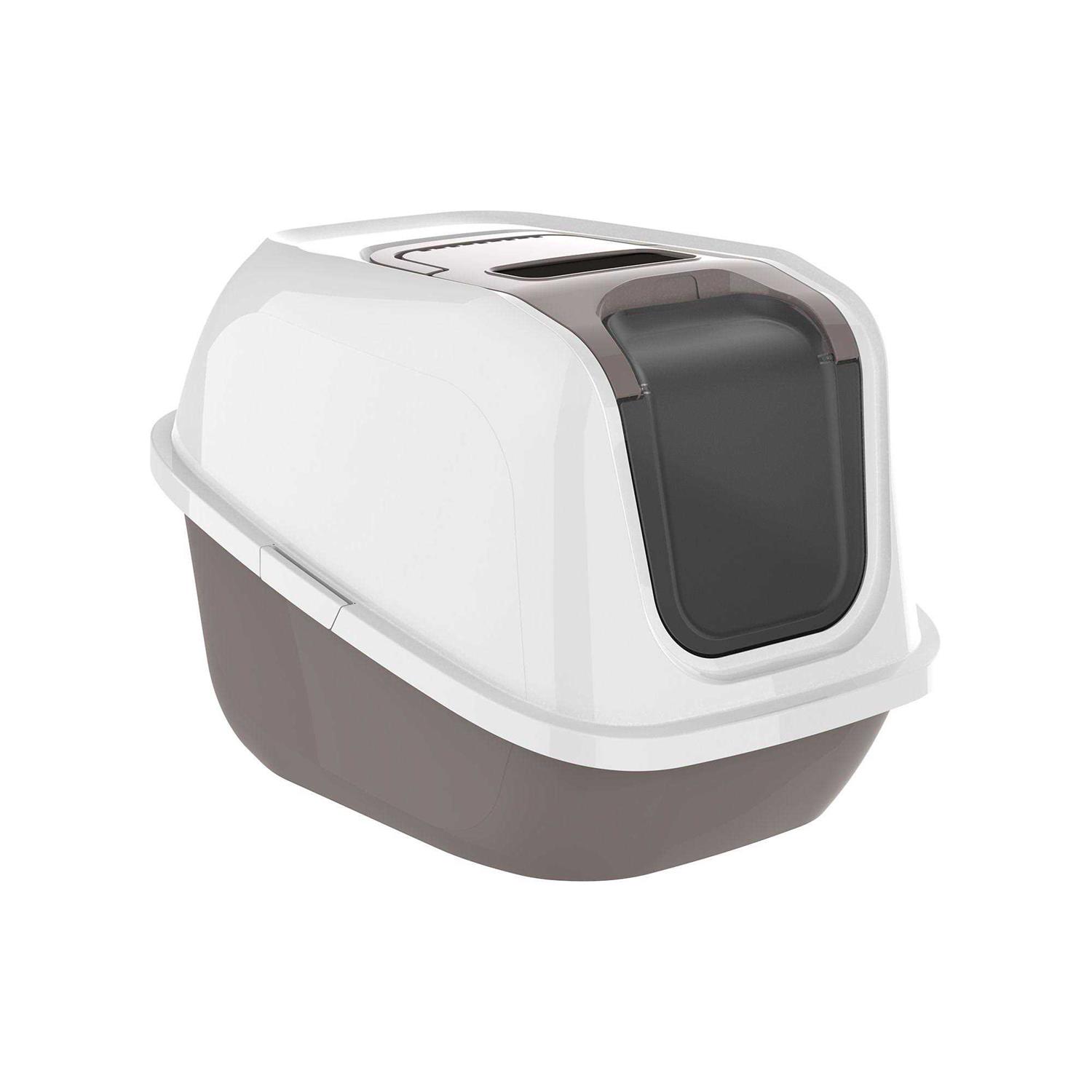 ExquisiCat Jumbo Flip Top Litter Pan with Door - Pet Supplies online store
