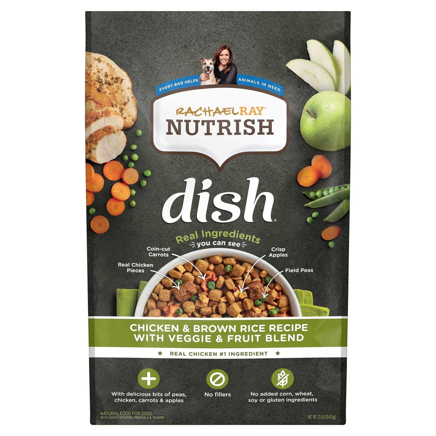 Rachael Ray Nutrish Dish Brown Rice Dog Food - Pet Supplies online store