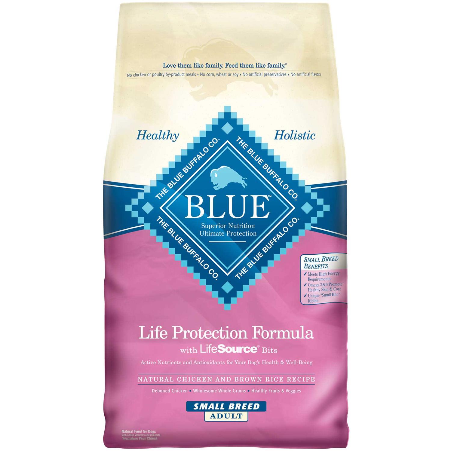 Blue Buffalo Life Protection Formula Dog Food Chicken and Brown Rice - Pet Supplies online store