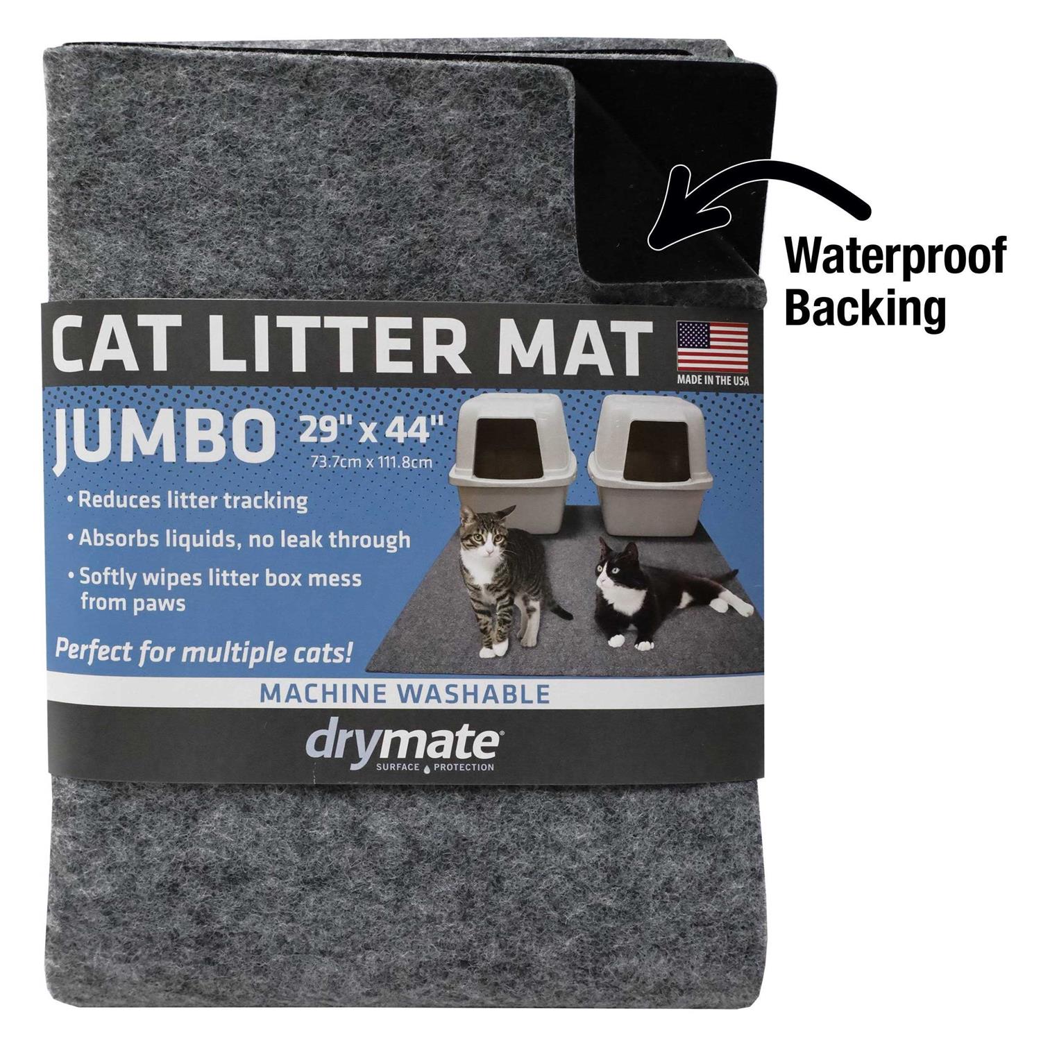 Drymate Jumbo Cat Litter Mat 100% Phthalate and BPA Free - Pet Supplies online store