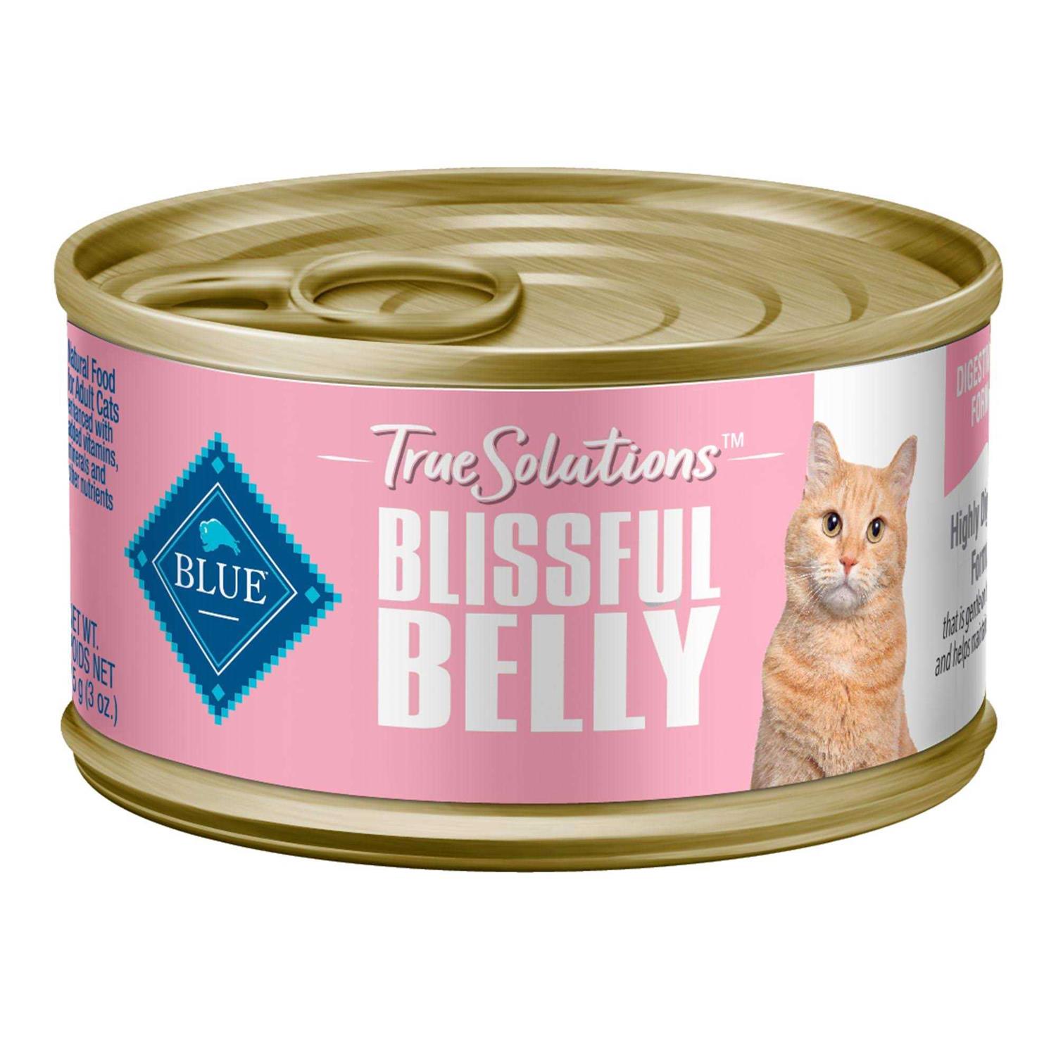 Blue Buffalo True Solutions Blissful Belly Natural Digestive Care Adult Wet Cat Food - Pet Supplies online store