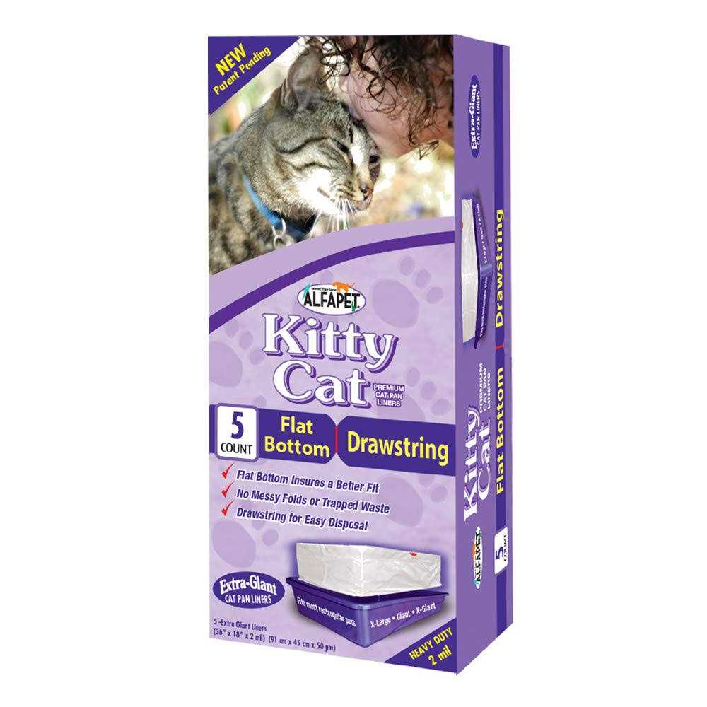 Alfapet cat Litter Box Liners Extra Heavy Duty 2 mil Thick Plastic - Pet Supplies online store