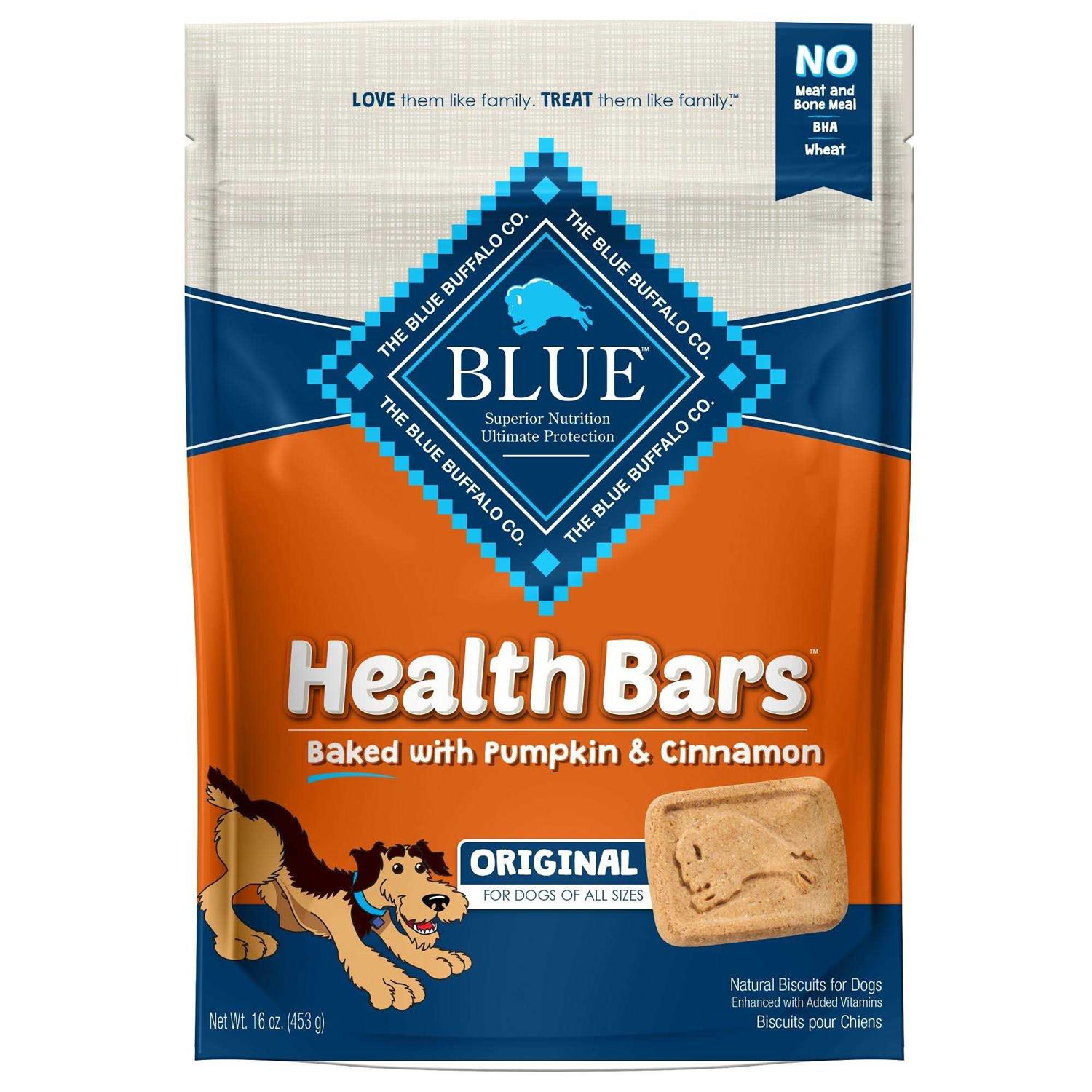 Blue Buffalo Health Bars Biscuits Dog - Pet Supplies online store