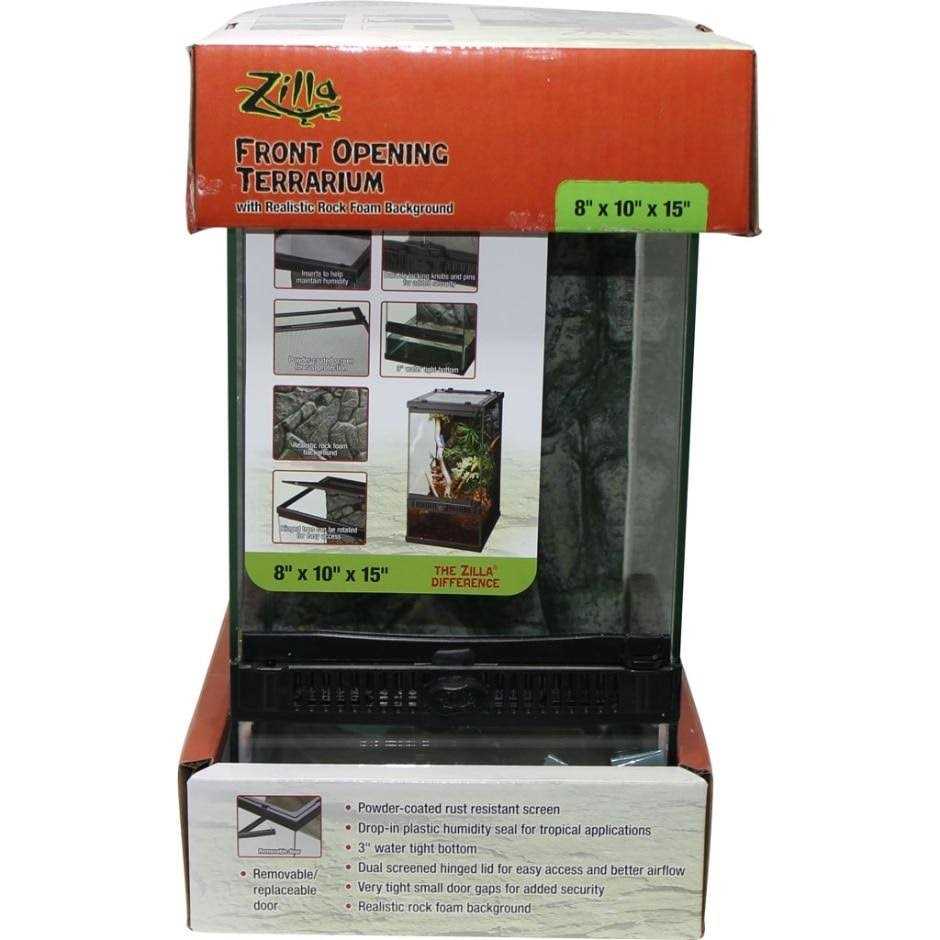 Zilla Front Terrarium - Pet Supplies online store