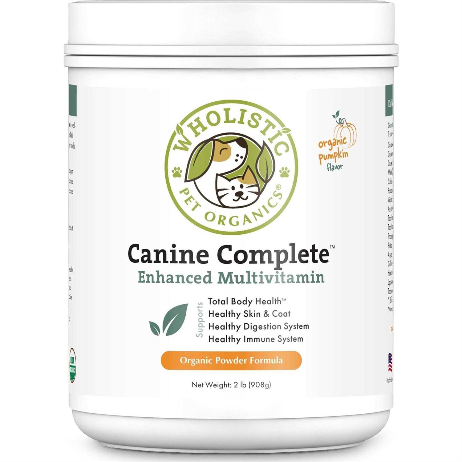 Wholistic Pet Organics Canine Complete Organic Pumpkin Supplement for Dogs - Pet Supplies online store