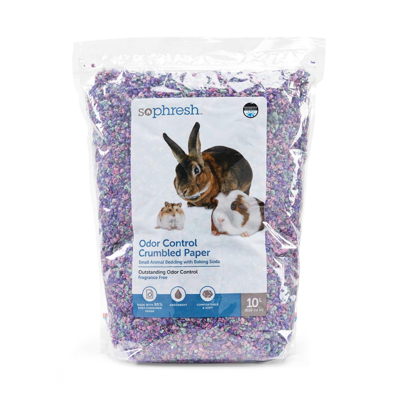 So Phresh Crumbled Paper Confetti Small Animal Bedding - Pet Supplies online store