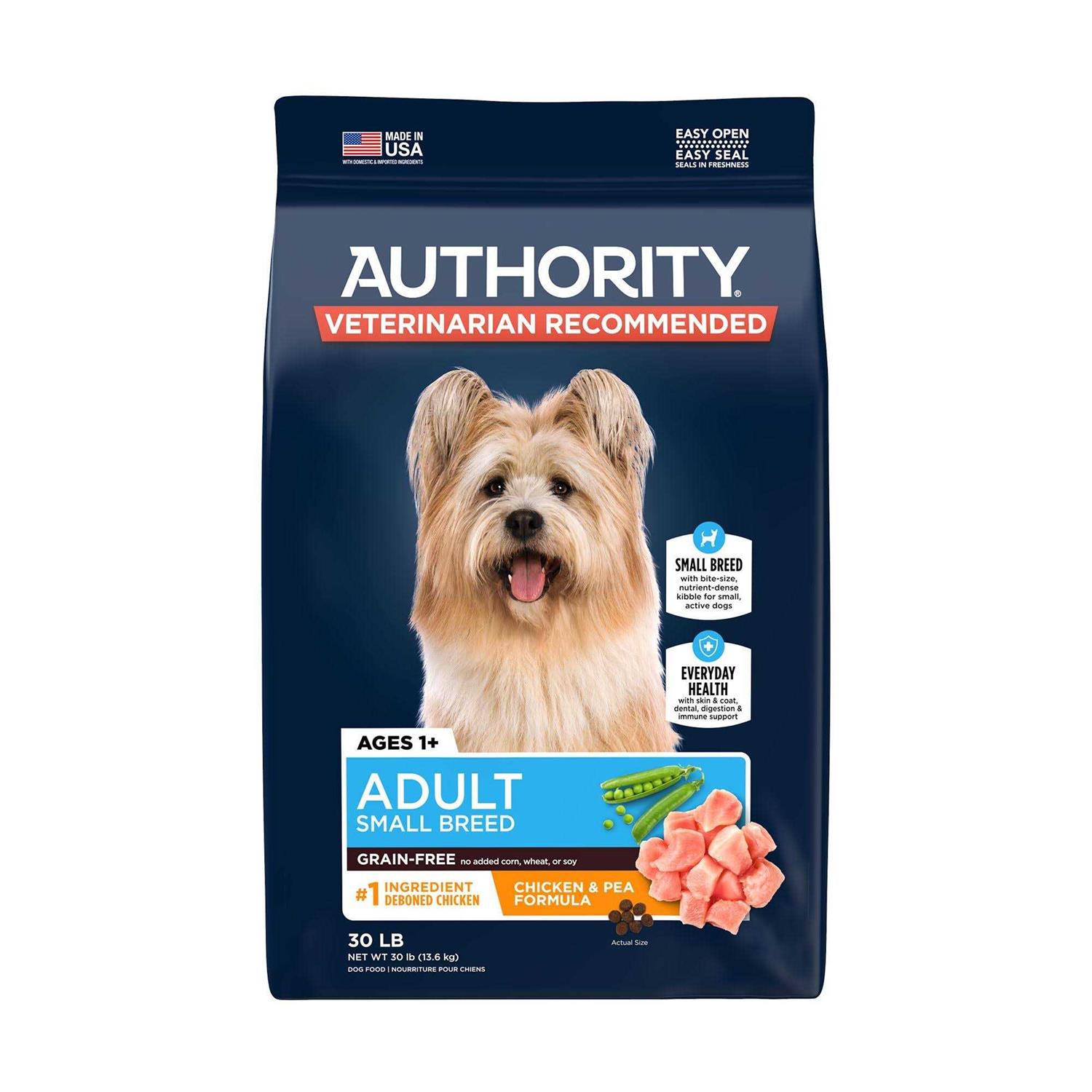 Authority Everyday Health Small Breed Adult Dry Dog Food - Pet Supplies online store
