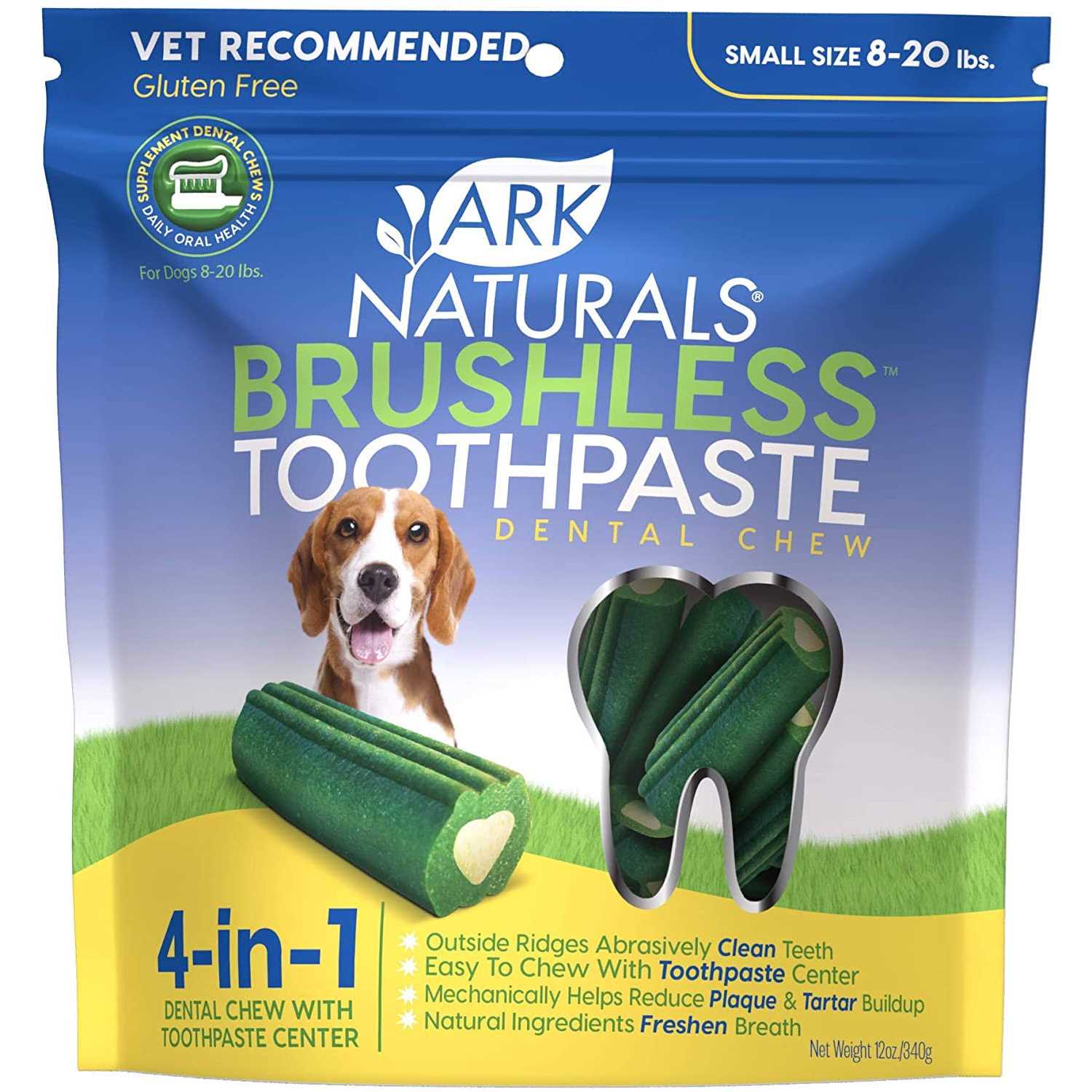 Ark Naturals Brushless Toothpaste Dental Small - Pet Supplies online store