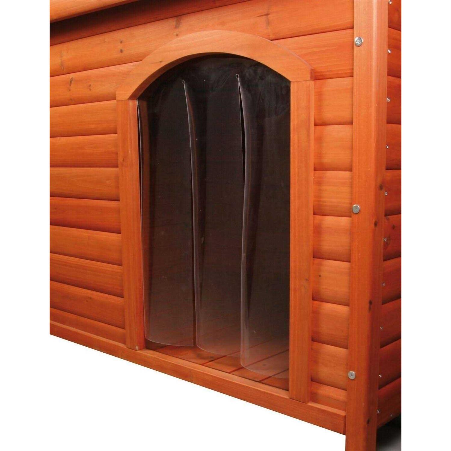 TRIXIE Natura Vinyl Door Flaps for Classic Dog House - Pet Supplies online store