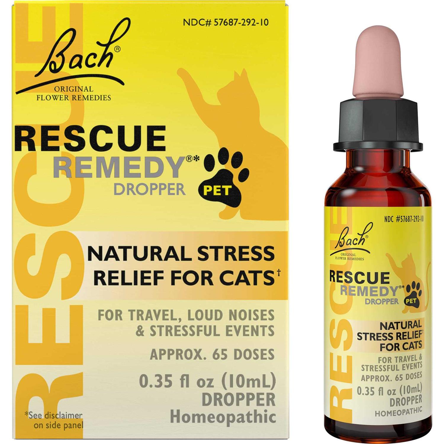 Bach Rescue Remedy PET Natural Calming Drops - Pet Supplies online store