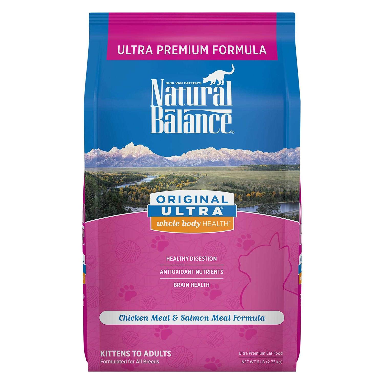 Natural Balance Original Ultra Whole Body Health Kitten to Adult Cat Dry Food - Pet Supplies online store