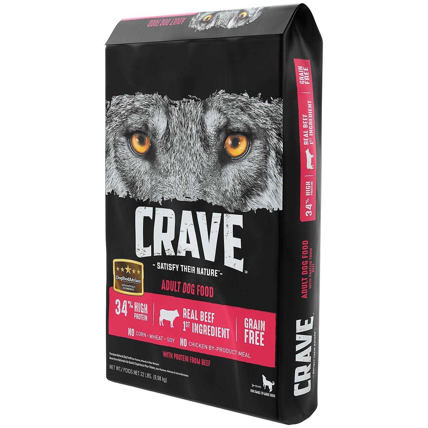 Crave Grain Free Adult Dry Dog Food with Protein - Pet Supplies online store