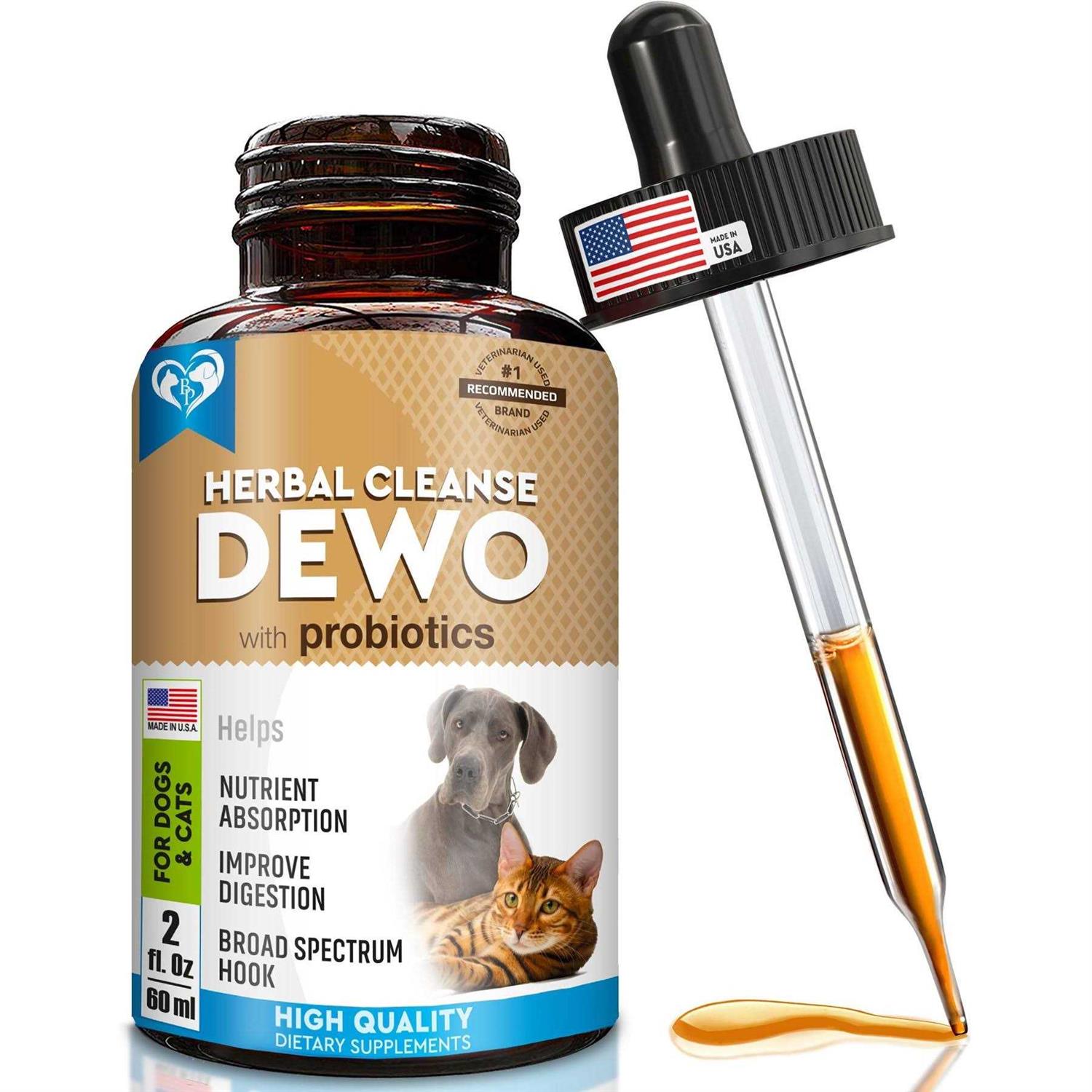 Beloved Pets Herbal Dewormer with Probiotic & Worm Treatment for Hookworms - Pet Supplies online store