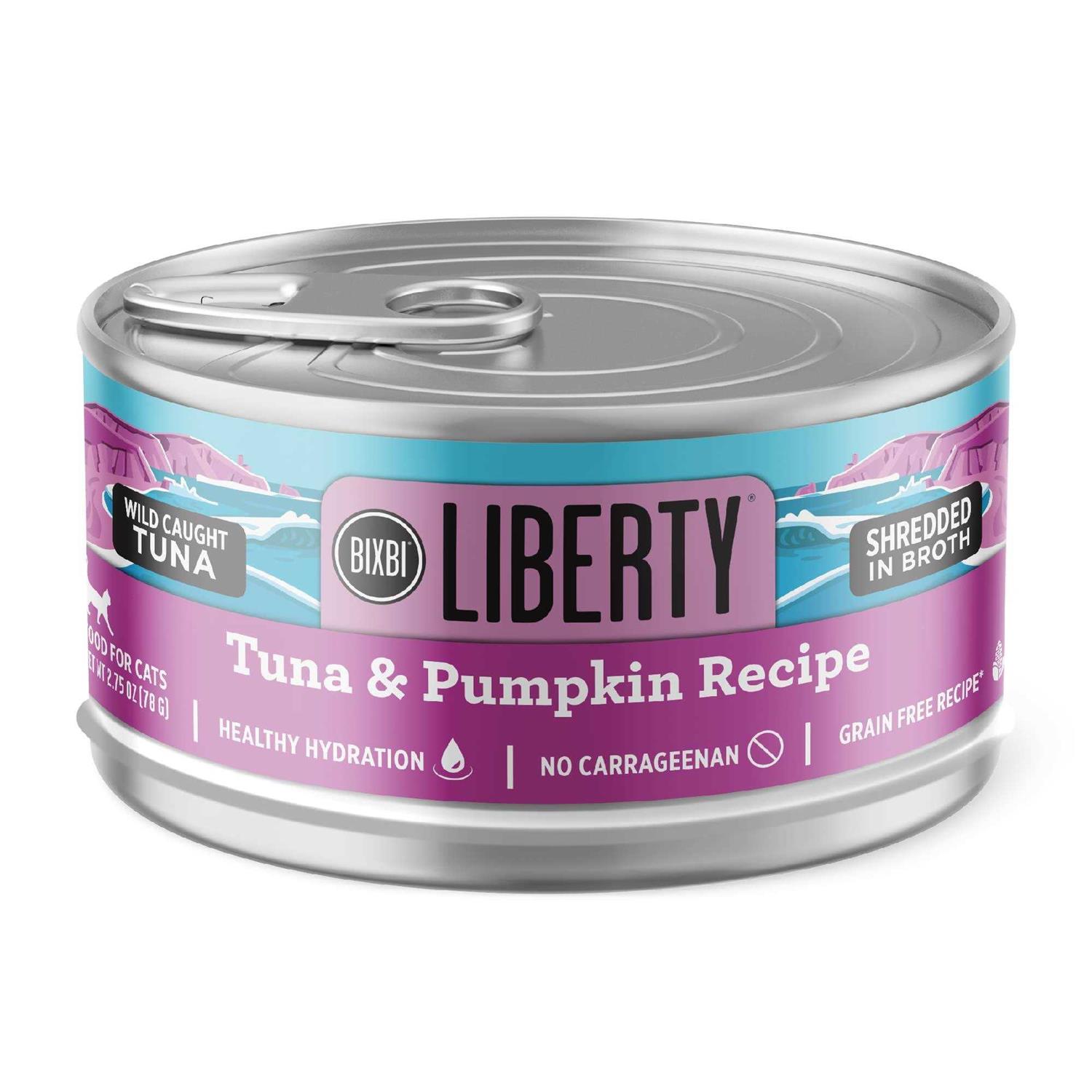 Bixbi Liberty Tuna Recipe Cat Food - Pet Supplies online store