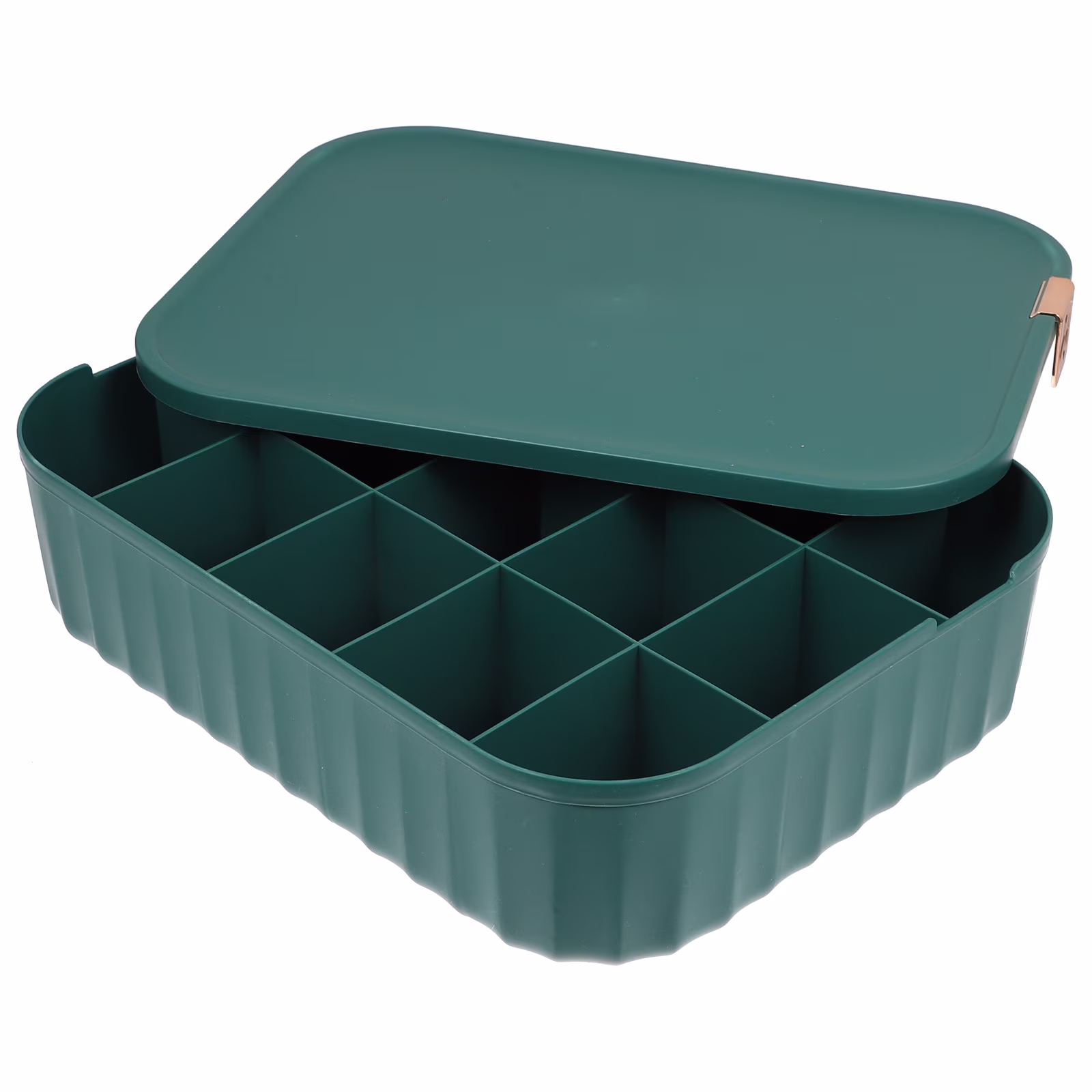 Organizer Bin Storage Box Underwear Drawer Storage Baby 30X23.5X8CM Green