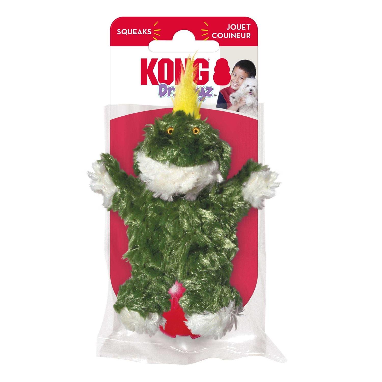 Kong Plush Frog Dog Toy - Pet Supplies online store
