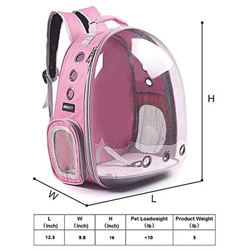 BEIKOTT Cat Backpack Carriers Bag Dog Backpack Pet Bubble for Small Cats Puppies Dogs Bunny - Pet Supplies online store