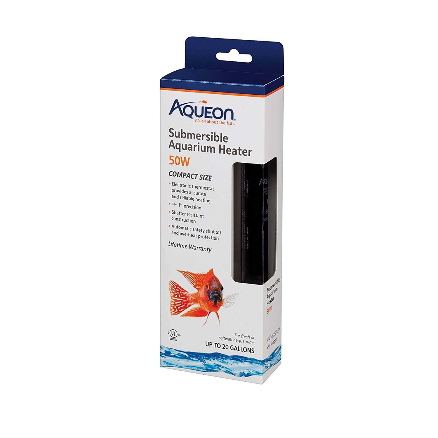 Aqueon Aquarium Heater Submersible 50 - Pet Supplies online store