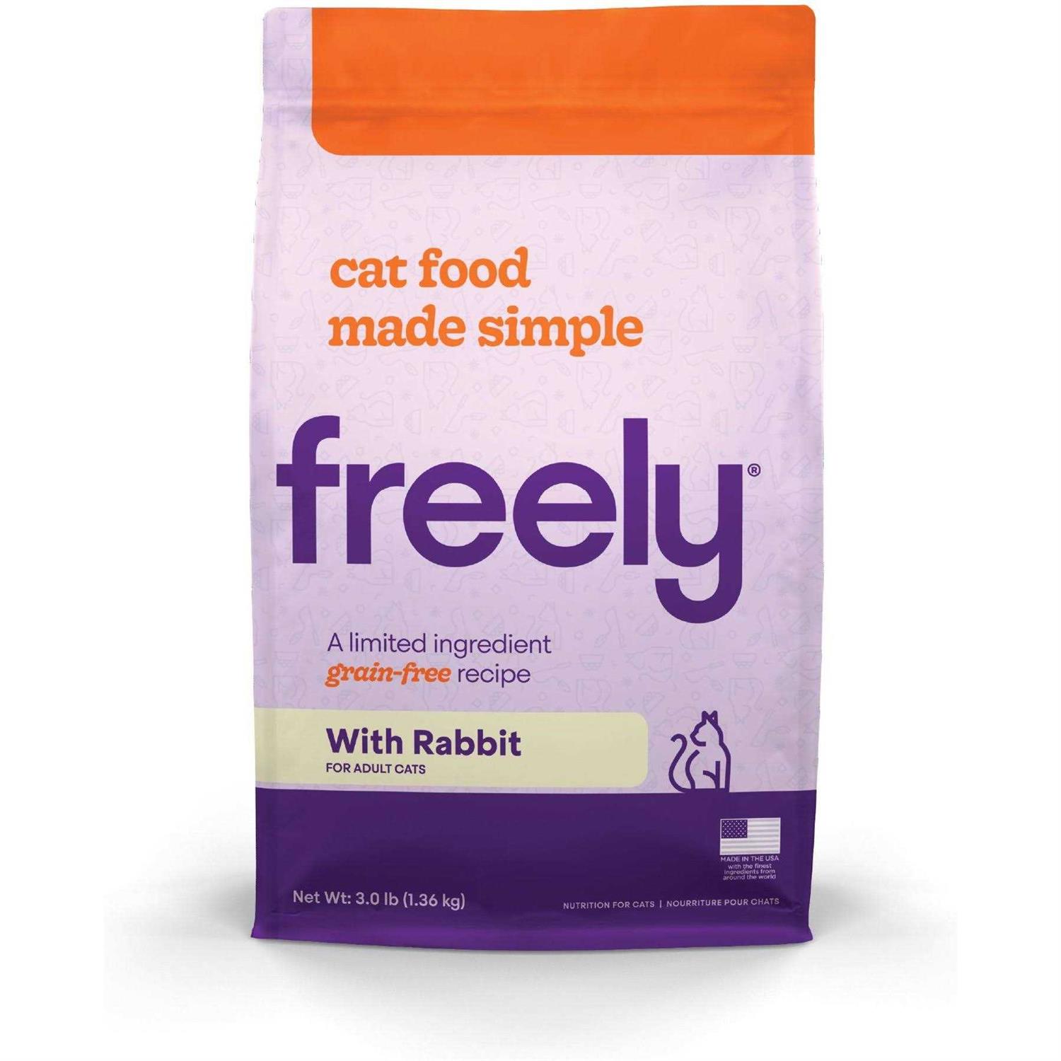 Freely Limited Ingredient Diet Natural Grain Free Dry Cat Food - Pet Supplies online store