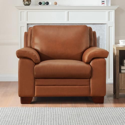 Hydeline Magnum Top Grain Leather Sofa Couch, 84