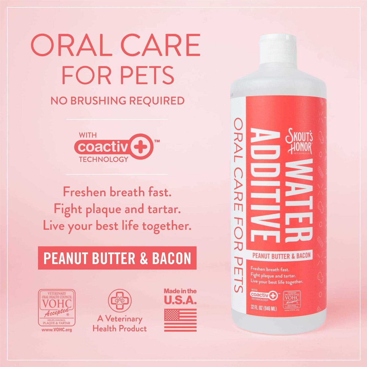 Skout's Honor Oral Care Water Additive 32oz - Pet Supplies online store
