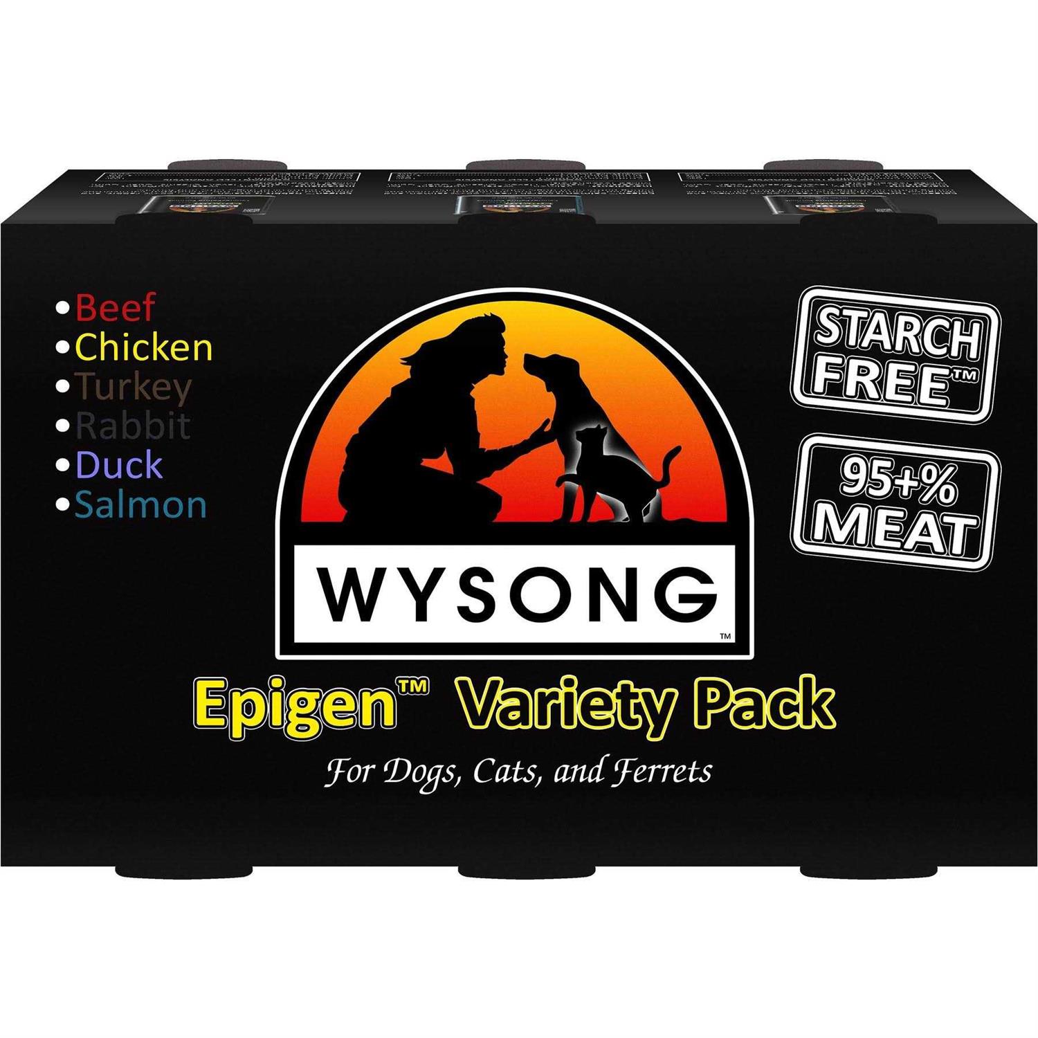 Wysong Epigen Variety Pack Canned Dog - Pet Supplies online store